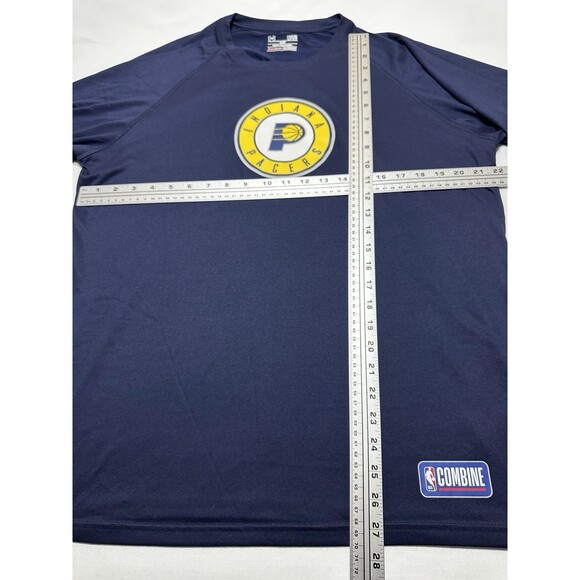 INDIANA PACERS Under Armour NBA Combine Short Sleeve Shirt Men’s Large UA - Picture 8 of 10